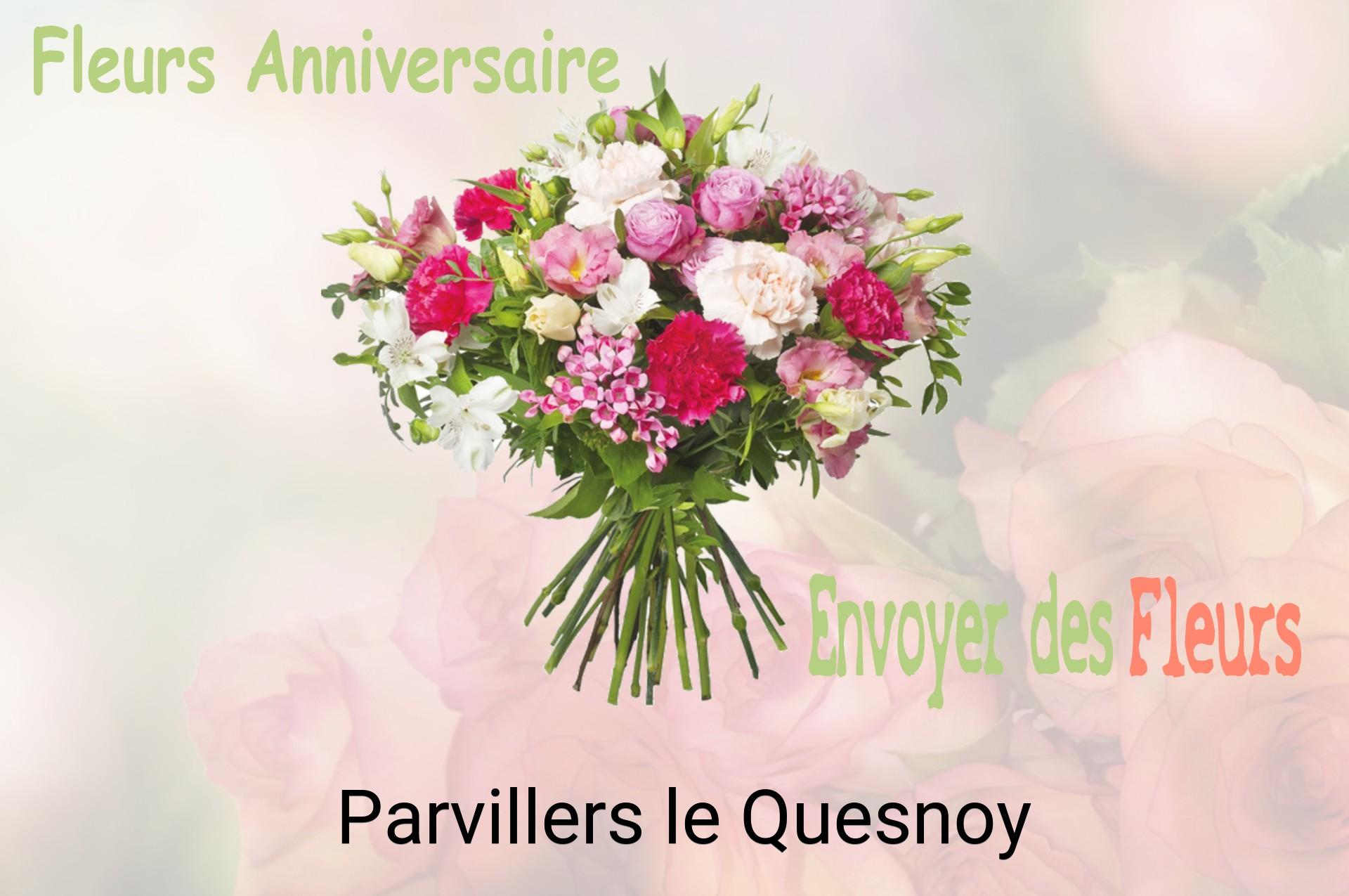 Bouquet de fleurs d’anniversaire livré à Parvillers-le-Quesnoy